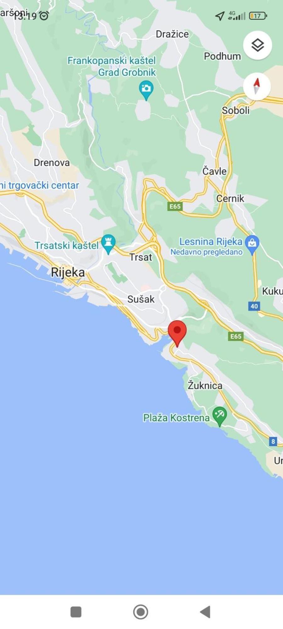 Apartment Ela, Kostrena Rijeka Buitenkant foto